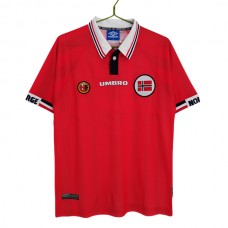Norge Hjemmebanetrøje Retro 1998 Fodboldsæt