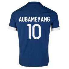 Olympique de Marseille Aubameyang 10 Udebanetrøje 2023-24 Fodboldsæt