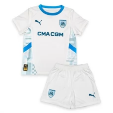 Olympique de Marseille Børn Hjemmebanetrøje 2024-25 Fodboldsæt