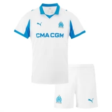 Olympique de Marseille Børn Hjemmebanetrøje 2025-26 Fodboldsæt