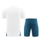 Olympique de Marseille Børn Træningstrøje Sæt 2024-25 - Shorts Hvid