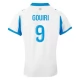 Olympique de Marseille Gouiri 9 Hjemmebanetrøje 2025-26 Fodboldsæt