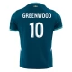 Olympique de Marseille Greenwood 10 Udebanetrøje 2024-25 Fodboldsæt