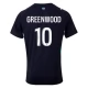 Olympique de Marseille Greenwood 10 Udebanetrøje 2025-26 Fodboldsæt