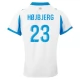 Olympique de Marseille Højbjerg 23 Hjemmebanetrøje 2025-26 Fodboldsæt