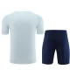 Olympique de Marseille Trænings T-Shirt Sæt 2023-24 - Blå