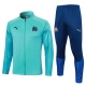 Olympique de Marseille Træningsjakke Sæt 2023-24 - Blå