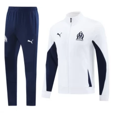 Olympique de Marseille Træningsjakke Sæt 2024-25 - Hvid