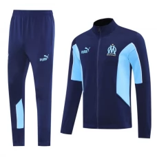 Olympique de Marseille Træningsjakke Sæt 2025-26 - Flådeblå