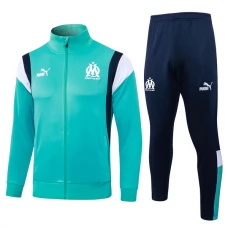 Olympique de Marseille Træningsjakke Sæt Børn 2023-24 - Blå