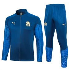 Olympique de Marseille Træningsjakke Sæt Børn 2023-24 - Blå