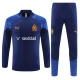 Olympique de Marseille Træningssæt Børn 2023-24 - 1-4 Zip Dark Blå