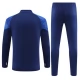Olympique de Marseille Træningssæt Børn 2023-24 - 1-4 Zip Dark Blå