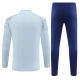 Olympique de Marseille Træningssæt Børn 2023-24 - 1-4 Zip Light Blå