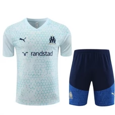 Olympique de Marseille Træningstrøje Sæt Børn 2023-24 - Shorts Blå