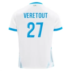 Olympique de Marseille Veretout 27 Hjemmebanetrøje 2024-25 Fodboldsæt