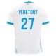 Olympique de Marseille Veretout 27 Hjemmebanetrøje 2024-25 Fodboldsæt