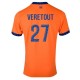 Olympique de Marseille Veretout 27 Tredjetrøje 2024-25 Fodboldsæt