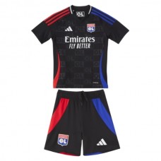 Olympique Lyonnais Børn Udebanetrøje 2024-25 Fodboldsæt