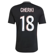 Olympique Lyonnais Cherki 18 Udebanetrøje 2024-25 Fodboldsæt