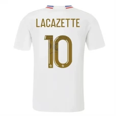 Olympique Lyonnais Lacazette 10 Hjemmebanetrøje 2023-24 Fodboldsæt