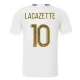 Olympique Lyonnais Lacazette 10 Hjemmebanetrøje 2023-24 Fodboldsæt