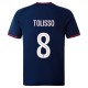 Olympique Lyonnais Tolisso 8 Udebanetrøje 2025-26 Fodboldsæt