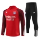 Olympique Lyonnais Træningssæt 2023-24 - 1-4 Zip Rød