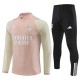 Olympique Lyonnais Træningssæt Børn 2023-24 - 1-4 Zip Pink Sort