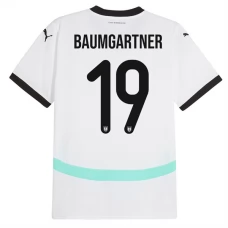 Østrig EM 2024 Baumgartner 19 Udebanetrøje Fodboldsæt