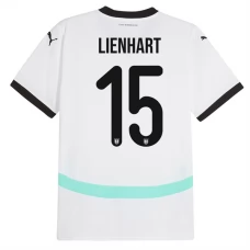 Østrig EM 2024 Lienhart 15 Udebanetrøje Fodboldsæt