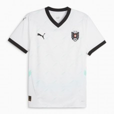 Østrig EM 2024 Udebanetrøje Fodboldsæt