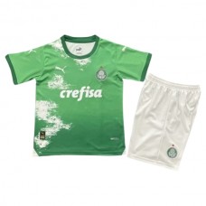 Palmeiras Børn Hjemmebanetrøje Special Edition Green 2024-25 Fodboldsæt