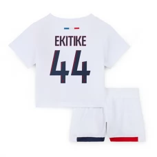 Paris Saint Germain Børn Ekitike 44 Udebanetrøje 2024-25 Fodboldsæt