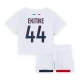 Paris Saint Germain Børn Ekitike 44 Udebanetrøje 2024-25 Fodboldsæt