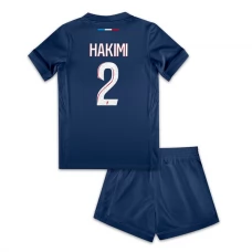 Paris Saint Germain Børn Hakimi 2 Hjemmebanetrøje 2024-25 Fodboldsæt