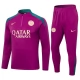 Paris Saint Germain Børn Træningssæt 2024-25 - 1-4 Zip Rose Rød