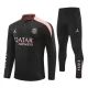 Paris Saint Germain Børn Træningssæt 2024-25 - 1-4 Zip Sort Pink