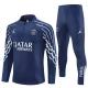 Paris Saint Germain Børn Træningssæt 2025-26 - 1-4 Zip Champions League