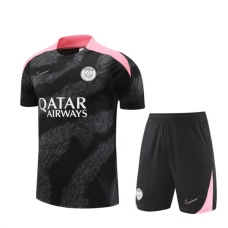 Paris Saint Germain Børn Træningstrøje Sæt 2024-25 - Shorts Sort