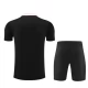 Paris Saint Germain Børn Træningstrøje Sæt 2024-25 - Shorts Sort Pink