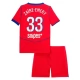 Paris Saint Germain Børn Zaïre-Emery 33 Tredjetrøje 2025-26 Fodboldsæt