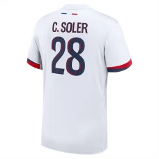 Paris Saint Germain C.Soler 28 Udebanetrøje 2024-25 Fodboldsæt