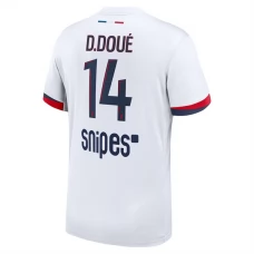 Paris Saint Germain D.Doue 14 Udebanetrøje 2025-26 Fodboldsæt