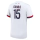 Paris Saint Germain Danilo 15 Udebanetrøje 2024-25 Fodboldsæt