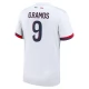 Paris Saint Germain G.Ramos 9 Udebanetrøje 2024-25 Fodboldsæt