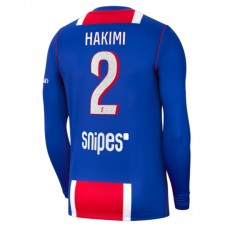 Paris Saint Germain Hakimi 2 Hjemmebanetrøje 2026-27 Langærmet