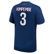 Paris Saint Germain Kimpembe 3 Hjemmebanetrøje 2024-25 Fodboldsæt