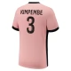 Paris Saint Germain Kimpembe 3 Tredjetrøje 2024-25 Fodboldsæt