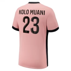 Paris Saint Germain Kolo Muani 23 Tredjetrøje 2024-25 Fodboldsæt